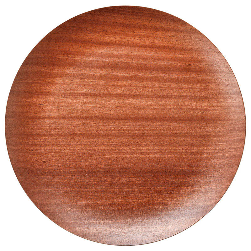 山万 60113-470 ウッドスタイル マホガニー 丸 1個（ご注文単位1個）【直送品】