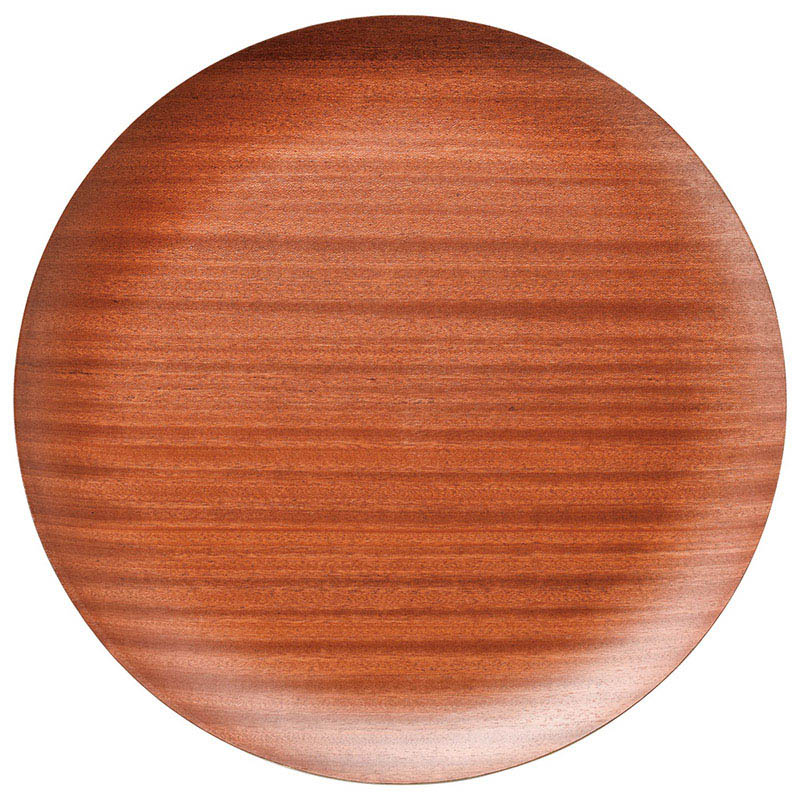 山万 60114-470 ウッドスタイル マホガニー 丸 1個（ご注文単位1個）【直送品】