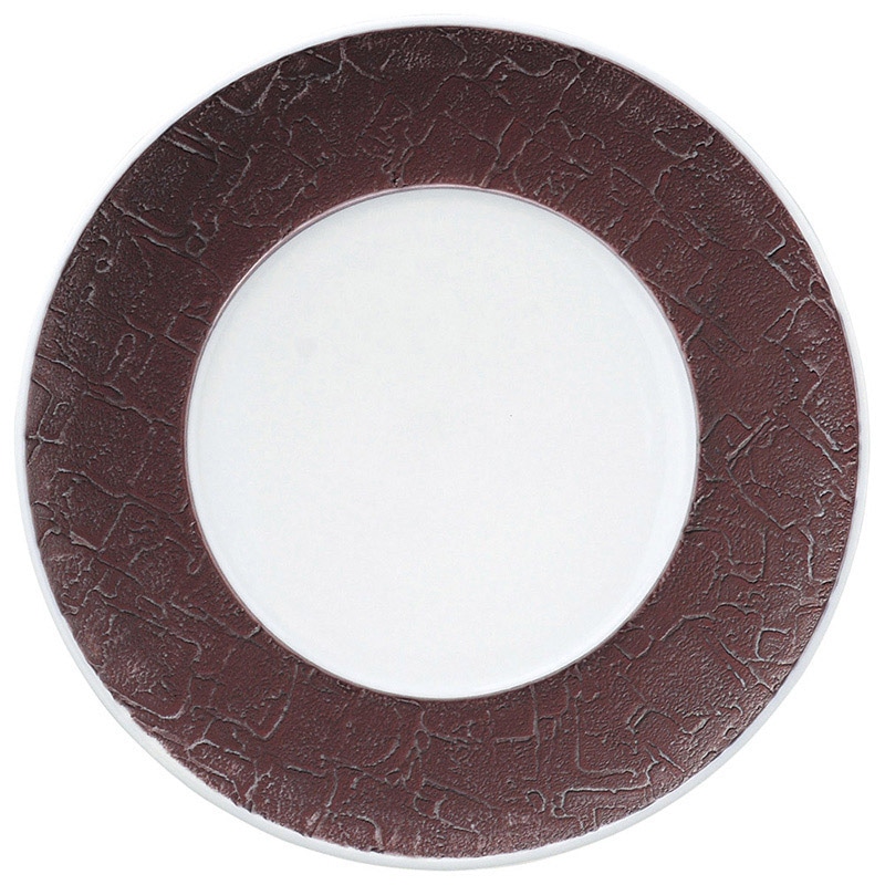 山万 57403-130 バロック WH&BR 28cm 1個（ご注文単位1個）【直送品】