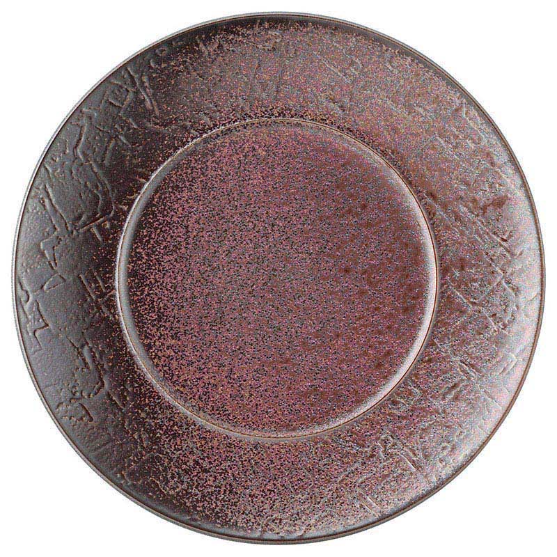 山万 57507-130 バロック 紅彩28cmプレート 1個（ご注文単位1個）【直送品】