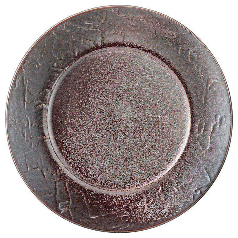 山万 57505-130 バロック 紅彩21cmプレート 1個（ご注文単位1個）【直送品】