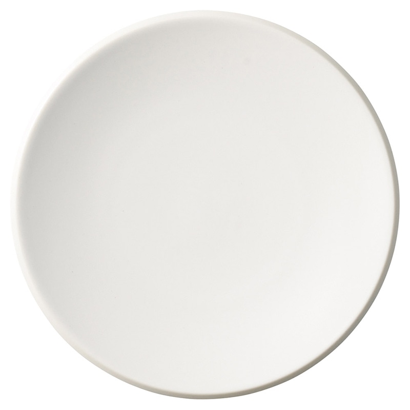 山万 61057-180 スノーホワイト 7吋プレート 1個（ご注文単位1個）【直送品】