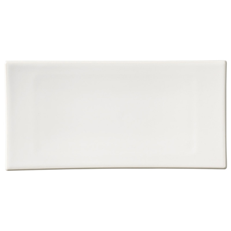 山万 61062-180 スノーホワイト 26cm長角皿 1個（ご注文単位1個）【直送品】