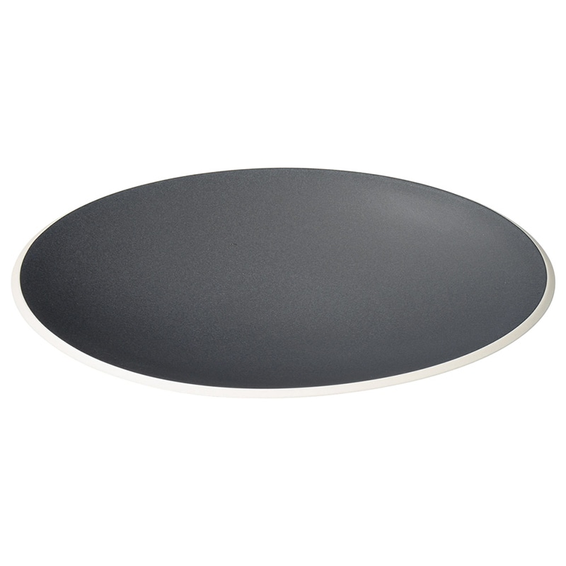 山万 61157-400 カルマ・マットBK 26cm浅 1個（ご注文単位1個）【直送品】