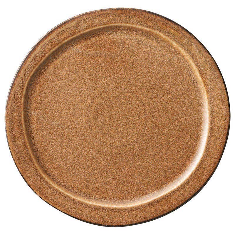 山万 56111-460 ベジ 丸々大皿(カラメル) 1個（ご注文単位1個）【直送品】