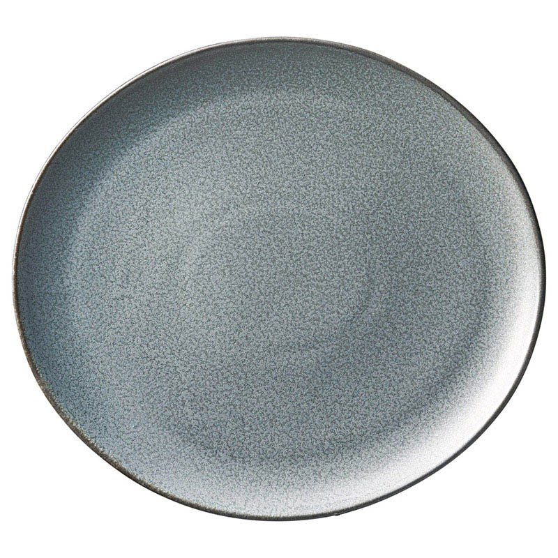 山万 56008-460 ベジ サンドイッチ皿 アッシュ 1個(ご注文単位1個)【直送品】