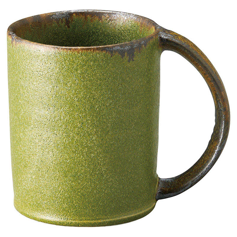山万 56022-460 ベジ 切立マグ(オリーブ) 1個(ご注文単位1個)【直送品】