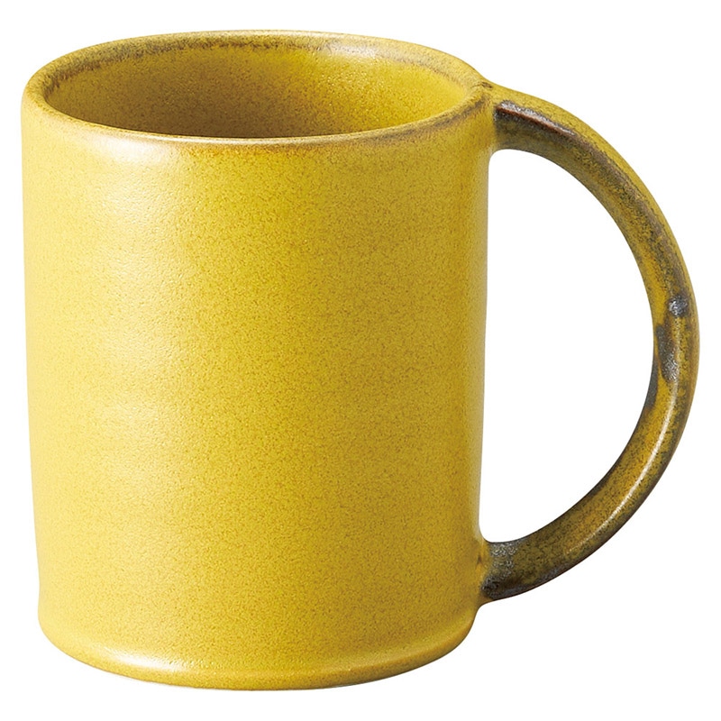 >山万 56122-460 ベジ 切立マグ(マスタード) 1個(ご注文単位1個)【直送品】