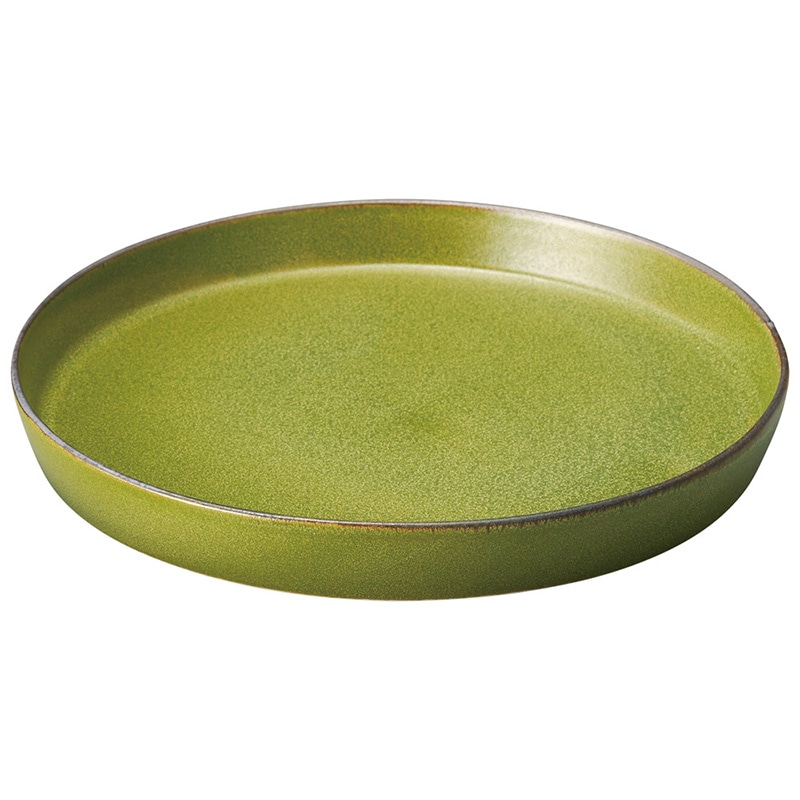 山万 56014-460 ベジ 切立大皿(オリーブ) 1個（ご注文単位1個）【直送品】