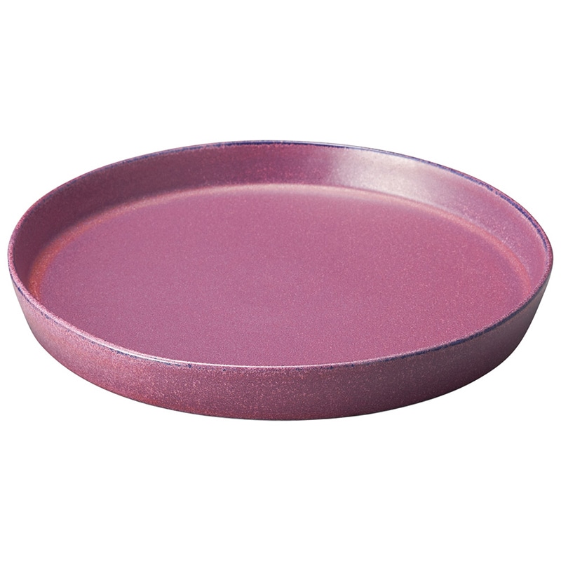 山万 56015-460 ベジ 切立大皿(バイオレット) 1個（ご注文単位1個）【直送品】