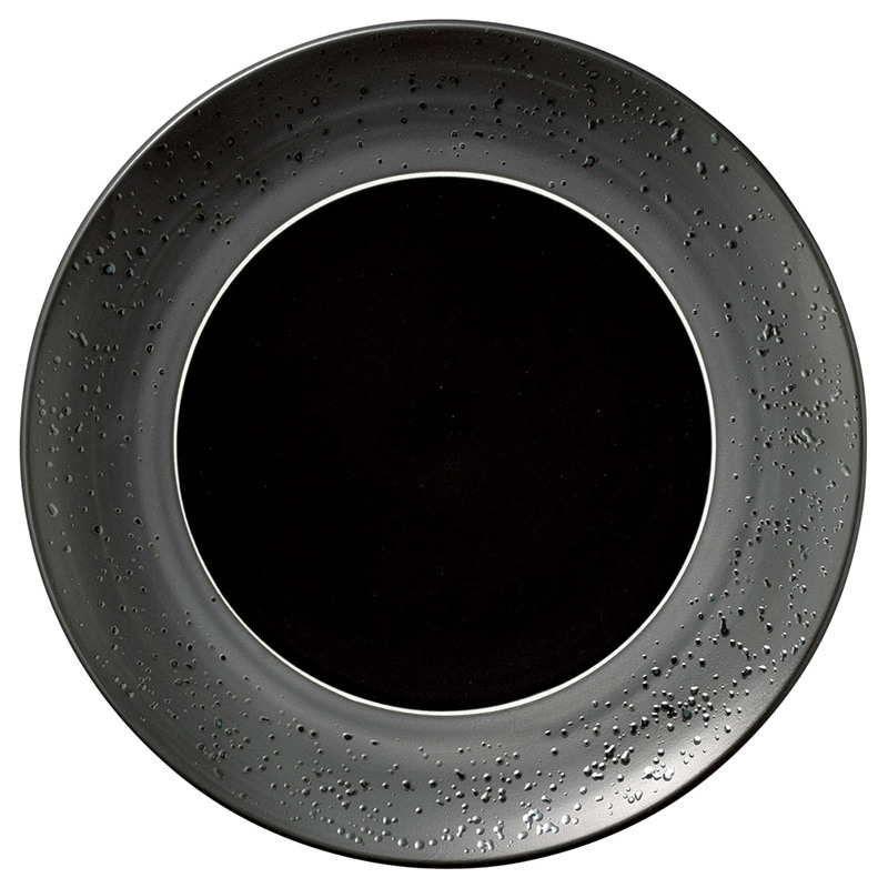 山万 61011-140 ルミノ ブラック22プレート 1個(ご注文単位1個)【直送品】