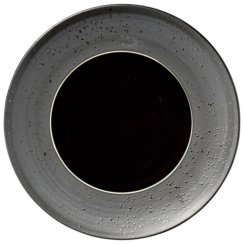 山万 61014-140 ルミノ ブラック30プレート 1個(ご注文単位1個)【直送品】