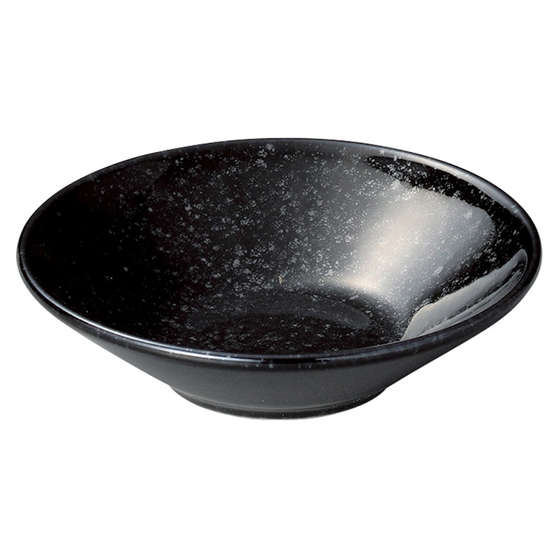 山万 61316-180 ブラックディッシュ 11cm深 1個(ご注文単位1個)【直送品】
