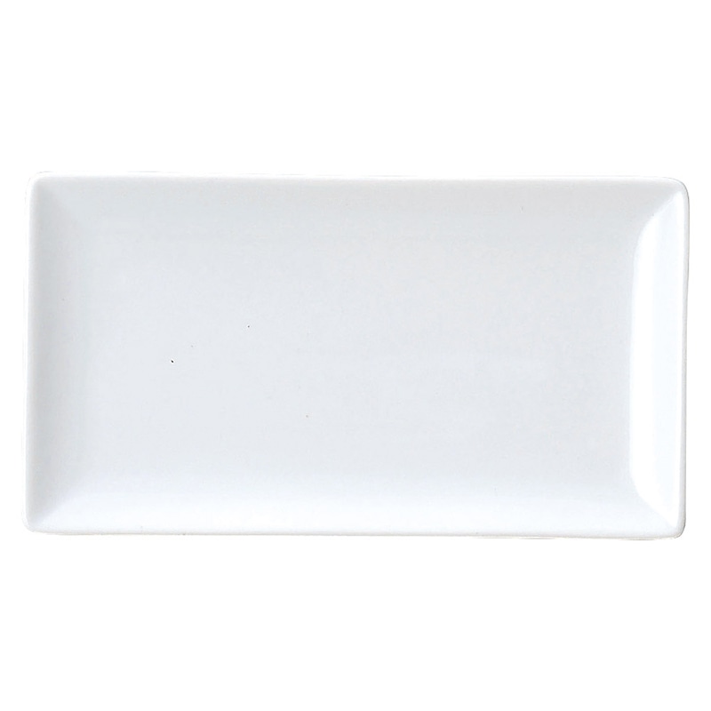 山万 63802-470 ブランシェ 白 20長角皿 ス 1個（ご注文単位1個）【直送品】