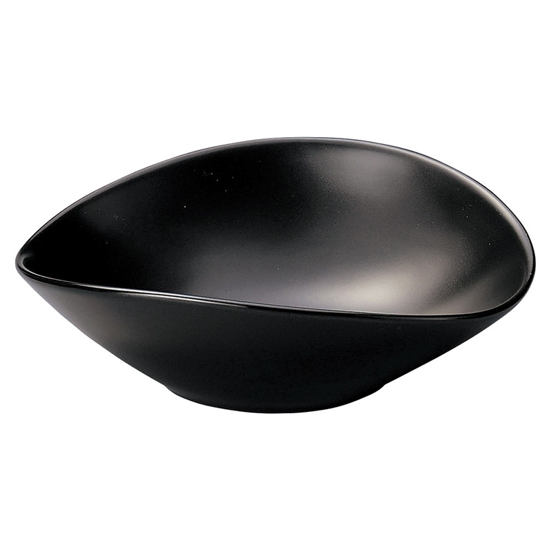 山万 63817-470 ブランシェ 黒楕円鉢M 1個（ご注文単位1個）【直送品】