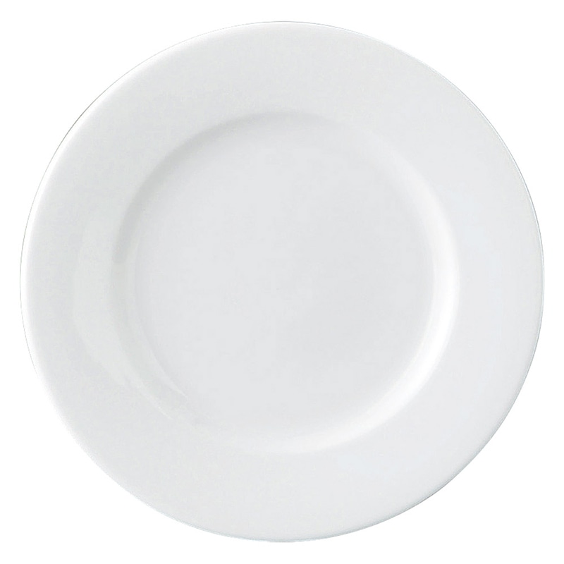 山万 61801-480 GIGA 白磁強化業務用 6吋 1個（ご注文単位1個）【直送品】