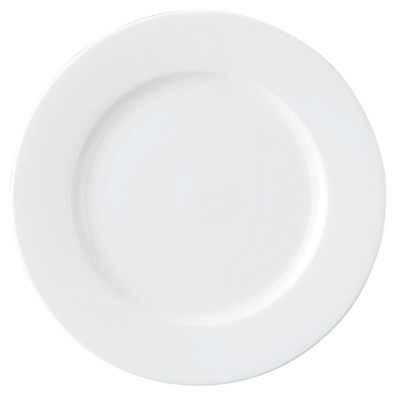 山万 61804-480 GIGA 白磁強化業務用 9吋 1個（ご注文単位1個）【直送品】