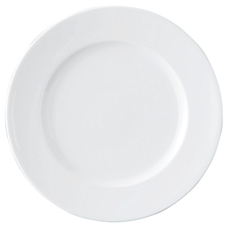 山万 61805-480 GIGA 白磁強化業務用 10 1個（ご注文単位1個）【直送品】