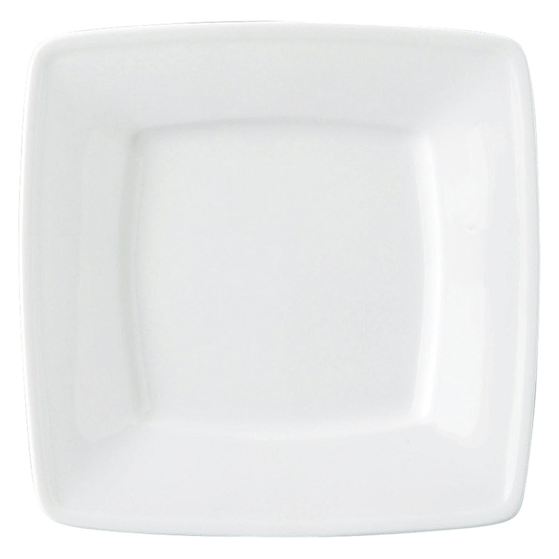 山万 61813-480 GIGA 白磁強化業務用 7吋 1個（ご注文単位1個）【直送品】