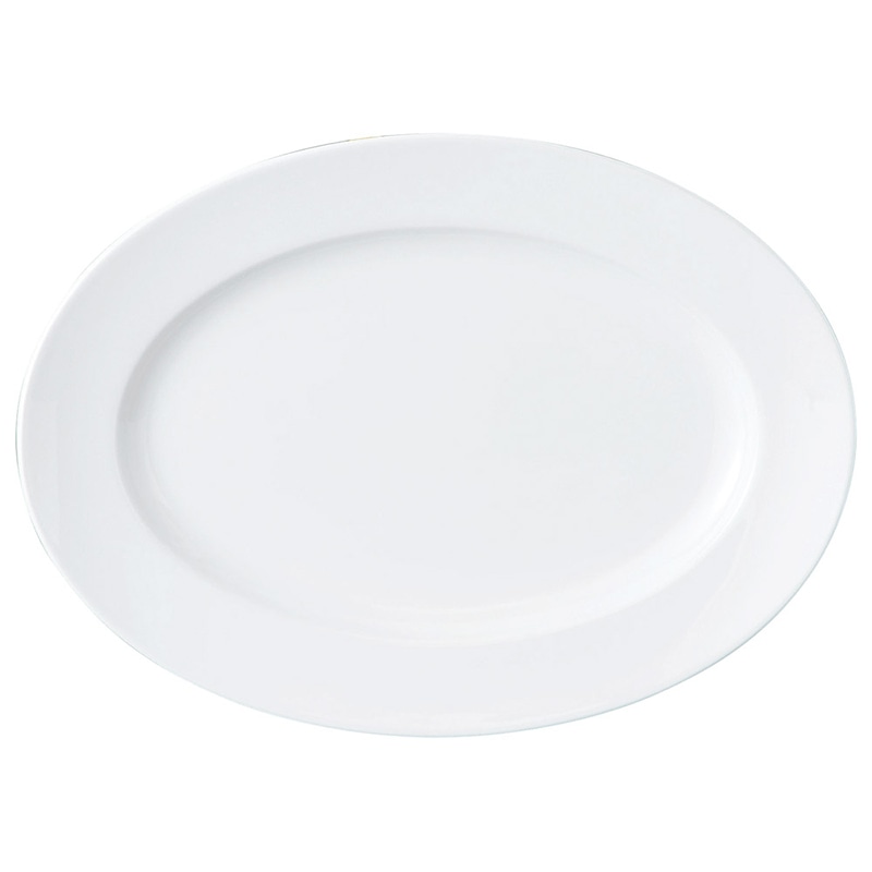 山万 61824-480 GIGA 白磁強化業務用 12 1個（ご注文単位1個）【直送品】