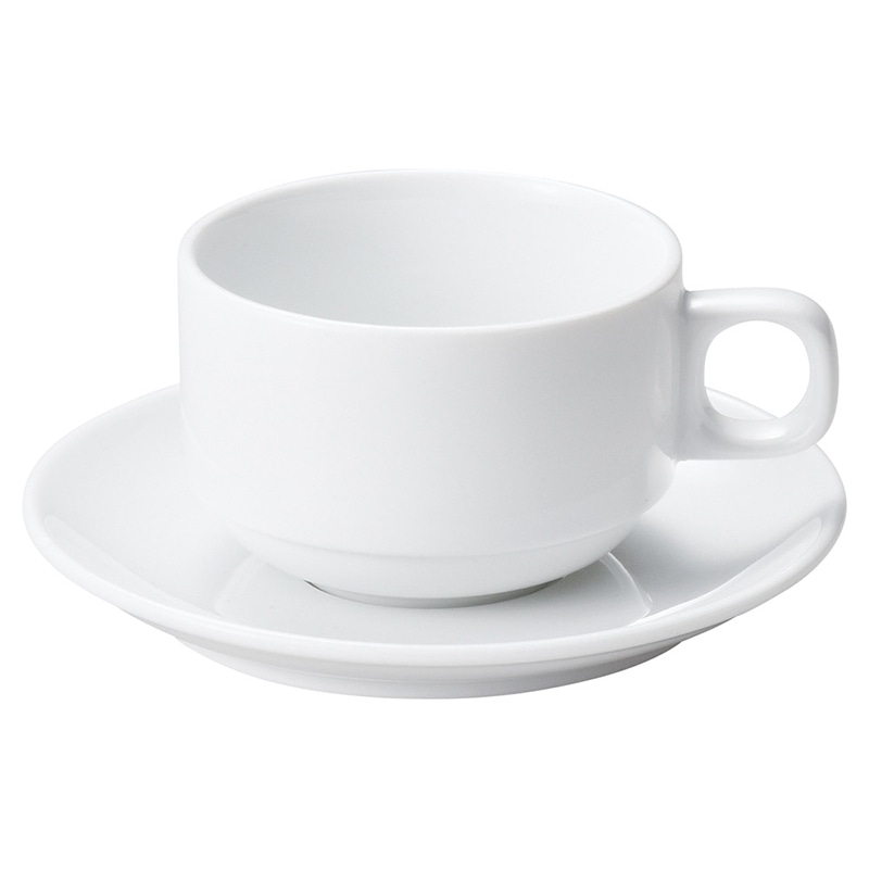 山万 62021-480 シェフズスタイル スタック碗皿 1個（ご注文単位1個）【直送品】