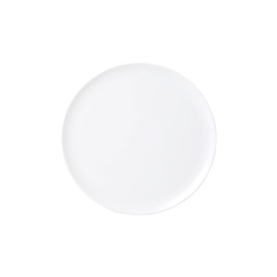 山万 62527-400 MKホワイト 26cmピザ皿 1個(ご注文単位1個)【直送品】