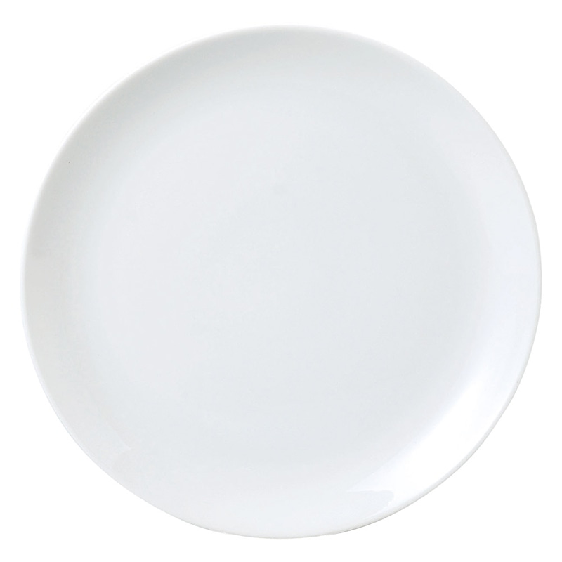 山万 62857-180 レーラホワイト 11吋メタ皿 1個（ご注文単位1個）【直送品】