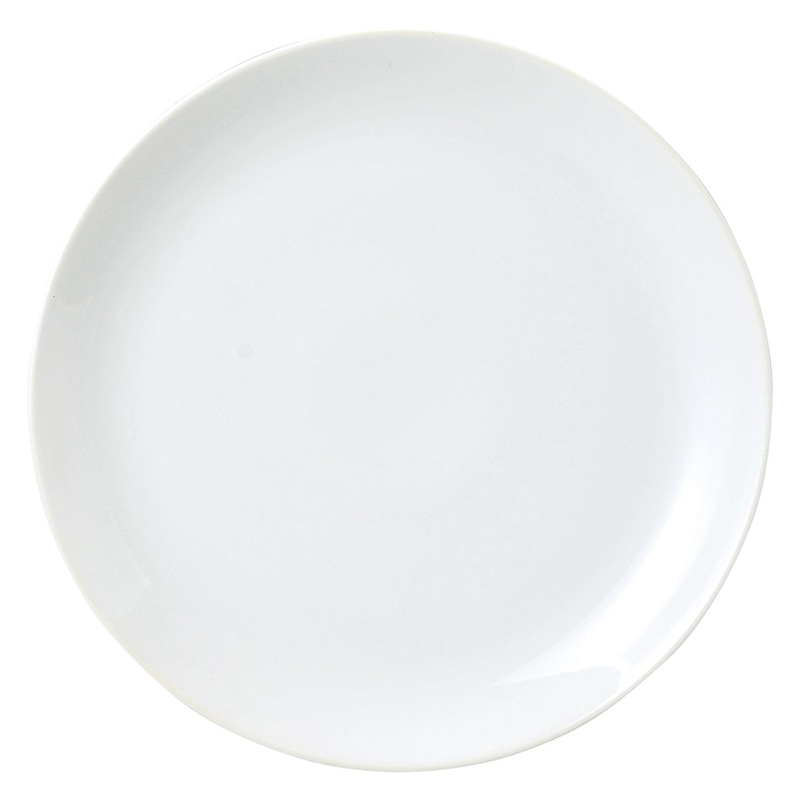 山万 62858-180 レーラホワイト 12吋メタ皿 1個（ご注文単位1個）【直送品】