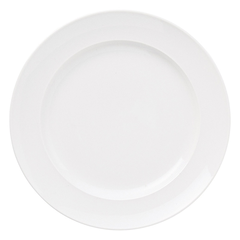 山万 62155-400 白磁強化モダンクリフ 6 1/ 1個（ご注文単位1個）【直送品】