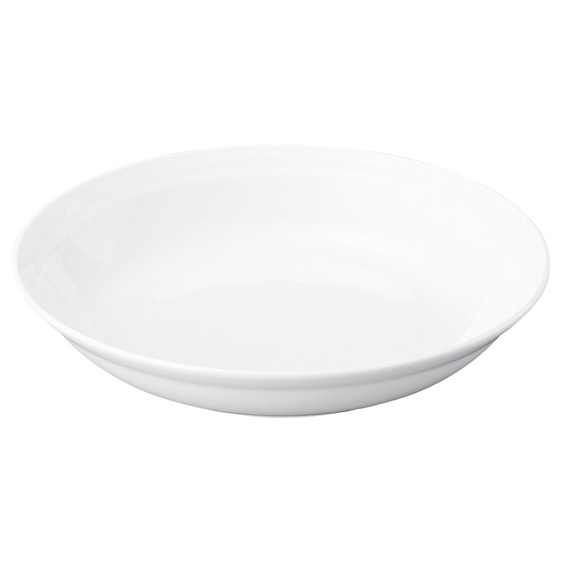 山万 62157-400 白磁強化モダンクリフ 7 1/ 1個（ご注文単位1個）【直送品】