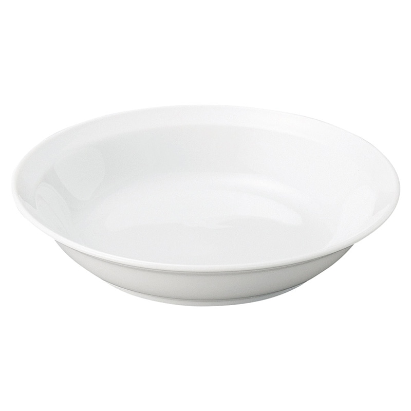 山万 62159-400 白磁強化モダンクリフ 5 1/ 1個（ご注文単位1個）【直送品】