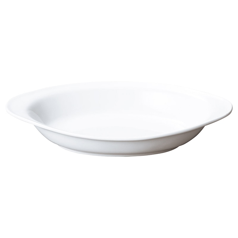 山万 62211-470 ダイヤセラム 8吋舟形グラタン 1個（ご注文単位1個）【直送品】