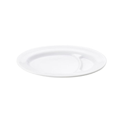 山万 62348-030 白玉渕 9吋ギョウザ皿 1個（ご注文単位1個）【直送品】