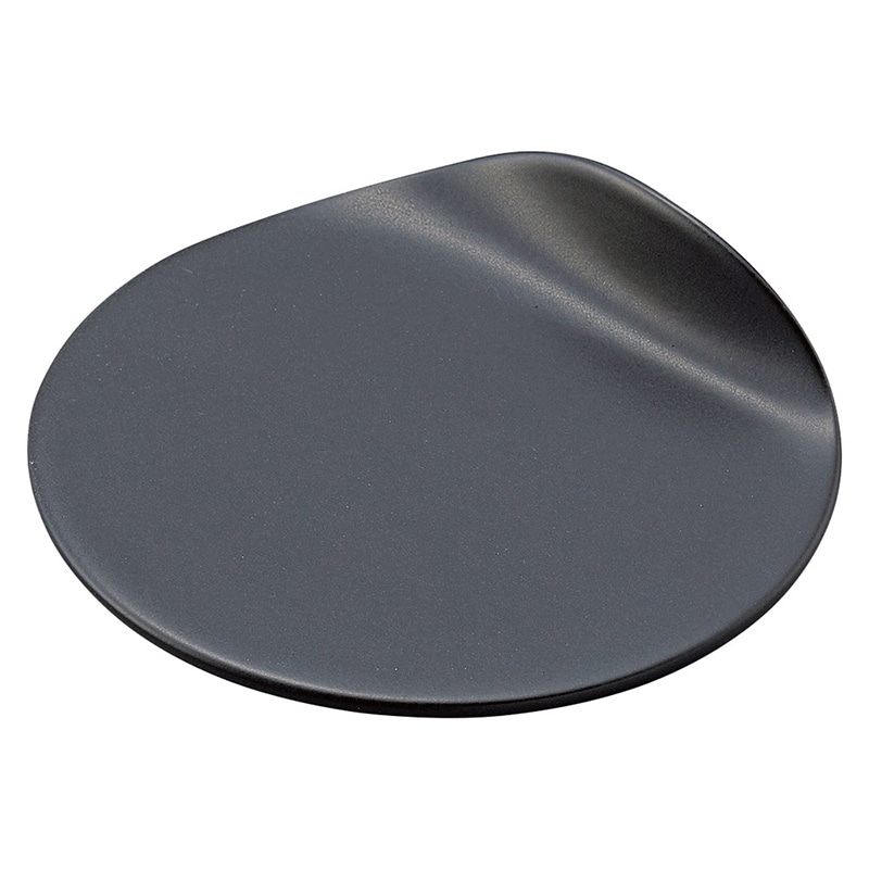 山万 57306-400 ツマミ 黒マット11.5cmプ 1個（ご注文単位1個）【直送品】