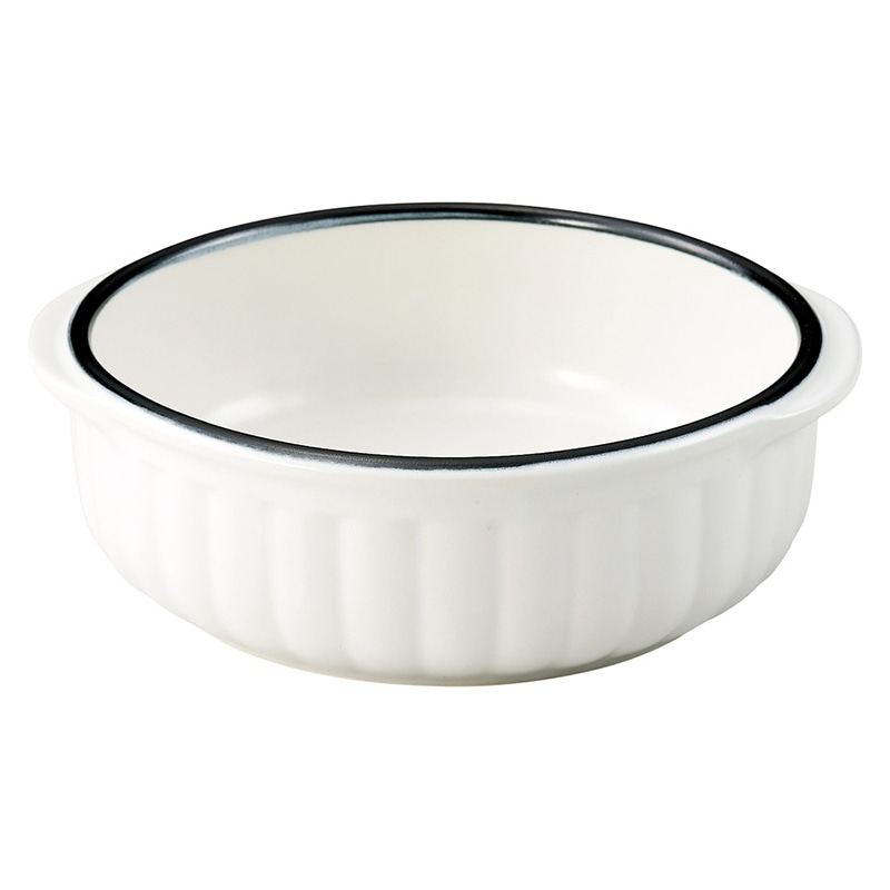 山万 64264-130 コローレ WH丸グラタン L 1個（ご注文単位1個）【直送品】