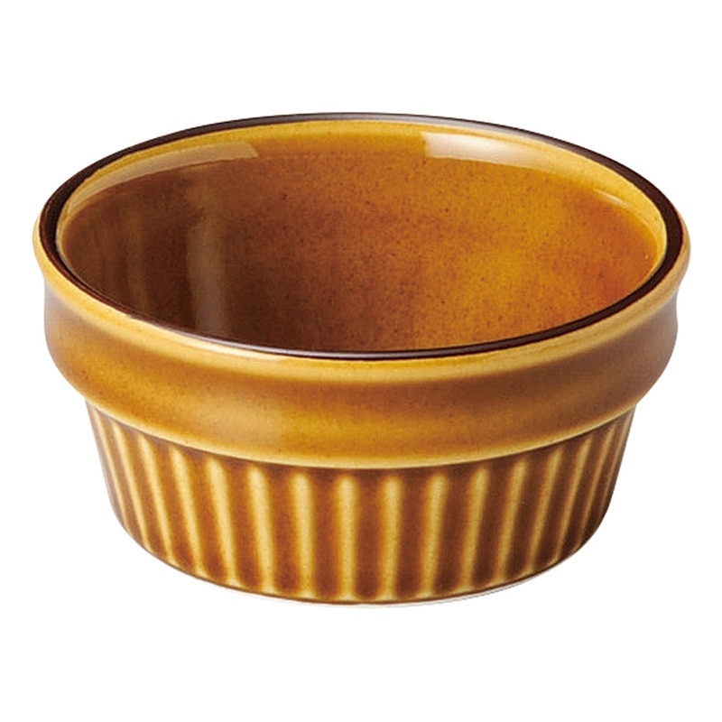 山万 64204-400 オーブンセラム 3吋スフレ 1個（ご注文単位1個）【直送品】