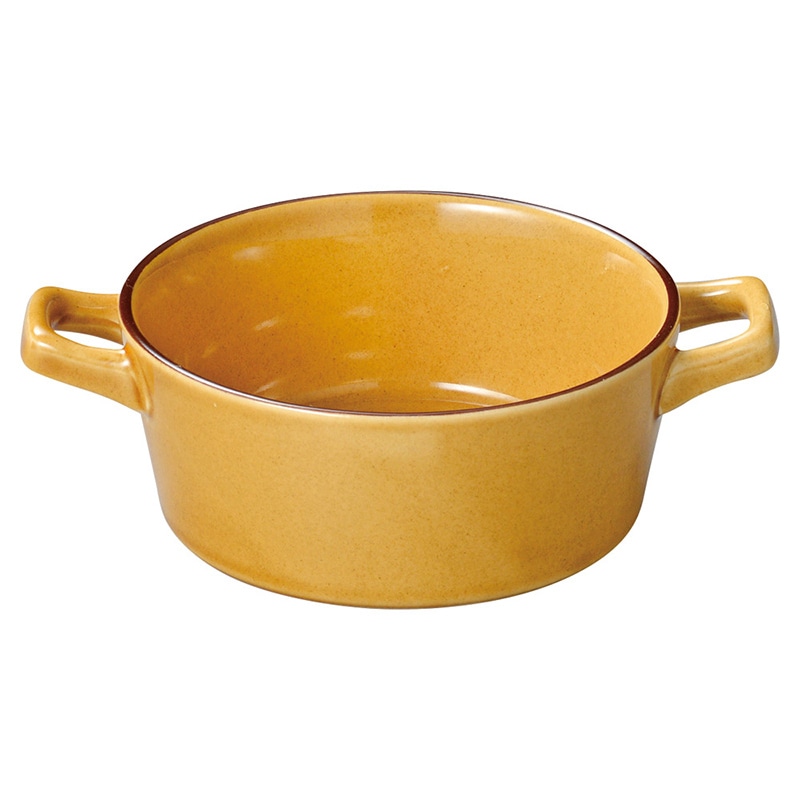 山万 64208-400 オーブンセラム 5吋角手オニオ 1個（ご注文単位1個）【直送品】