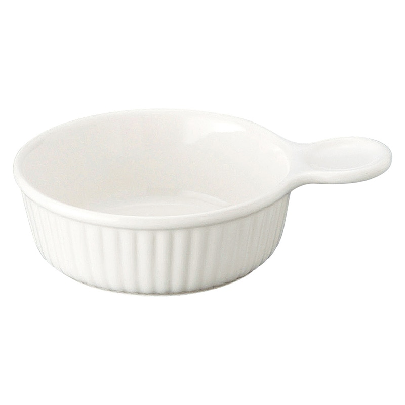 山万 64304-650 乳白 片手スープ 1個（ご注文単位1個）【直送品】