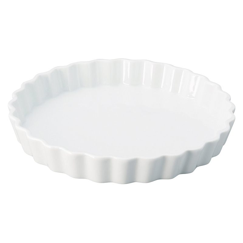 山万 64751-270 ルナホワイト23cmパイ皿 1個（ご注文単位1個）【直送品】