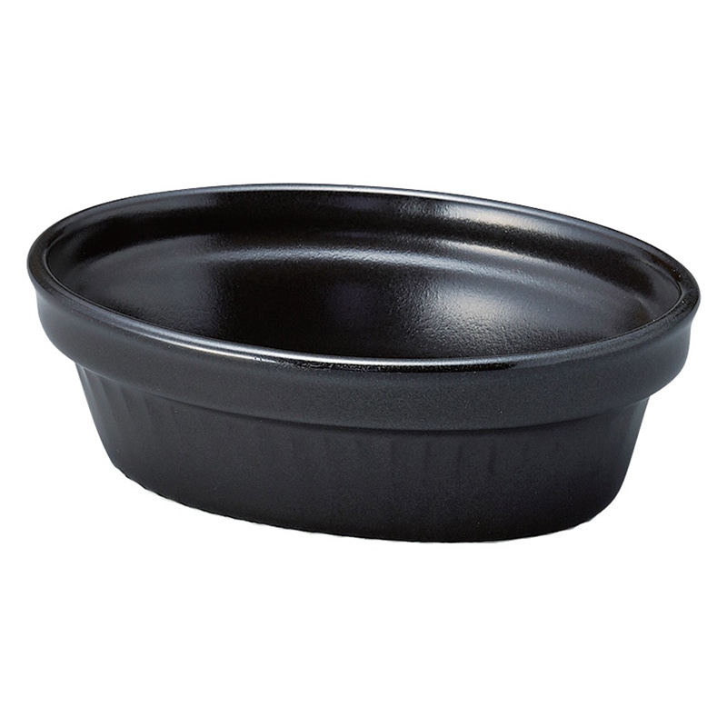 山万 64828-480 黒マット小判スフレ小 1個（ご注文単位1個）【直送品】