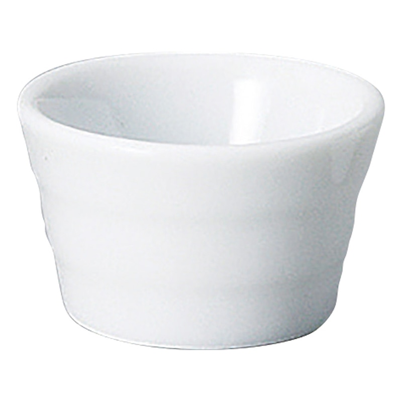 山万 64836-450 白磁ボーダープチボール 1個（ご注文単位1個）【直送品】