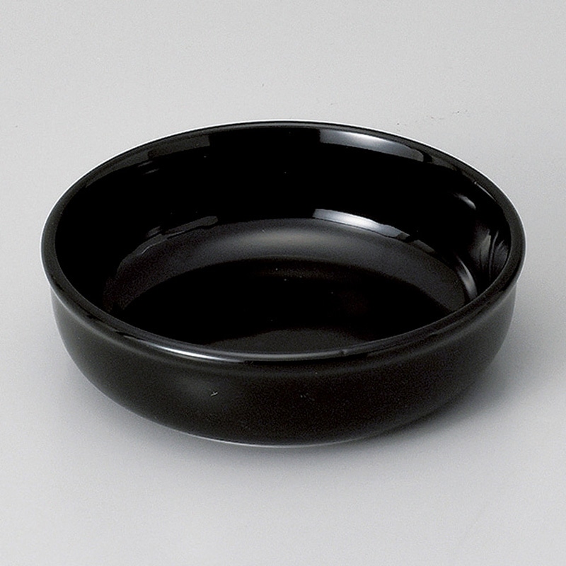 山万 64923-480 黒つやグラタン ※オーブンOK 1個（ご注文単位1個）【直送品】