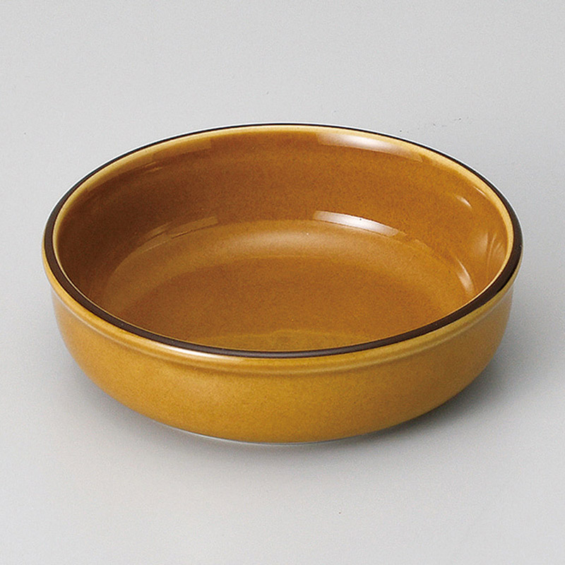 山万 64925-480 アメ釉グラタン ※オーブンOK 1個（ご注文単位1個）【直送品】