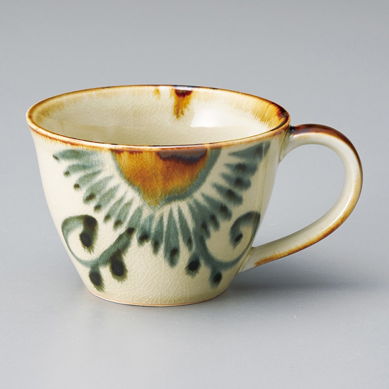 山万 65104-190 安南唐草カフェマグ 1個（ご注文単位1個）【直送品】