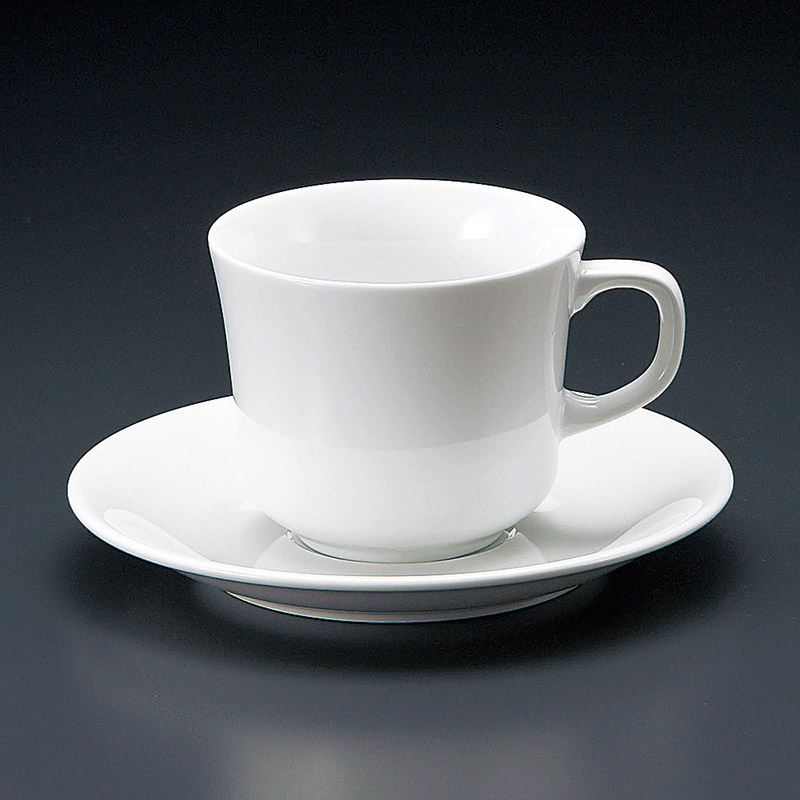 山万 65236-400 RC白磁アメリカン碗皿 1個（ご注文単位1個）【直送品】