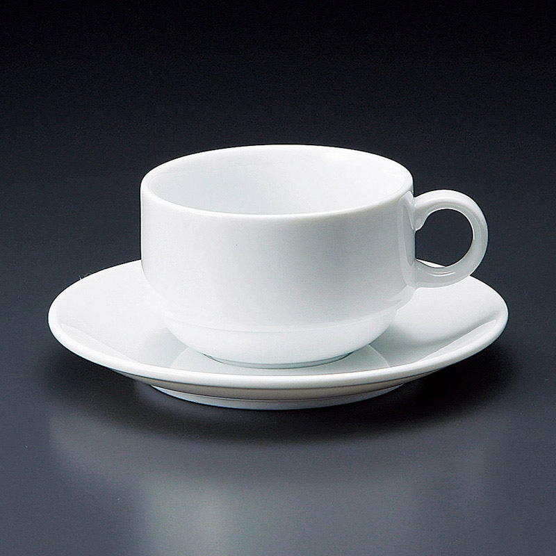 山万 65290-400 白磁105スタックアメリカン碗 1個（ご注文単位1個）【直送品】