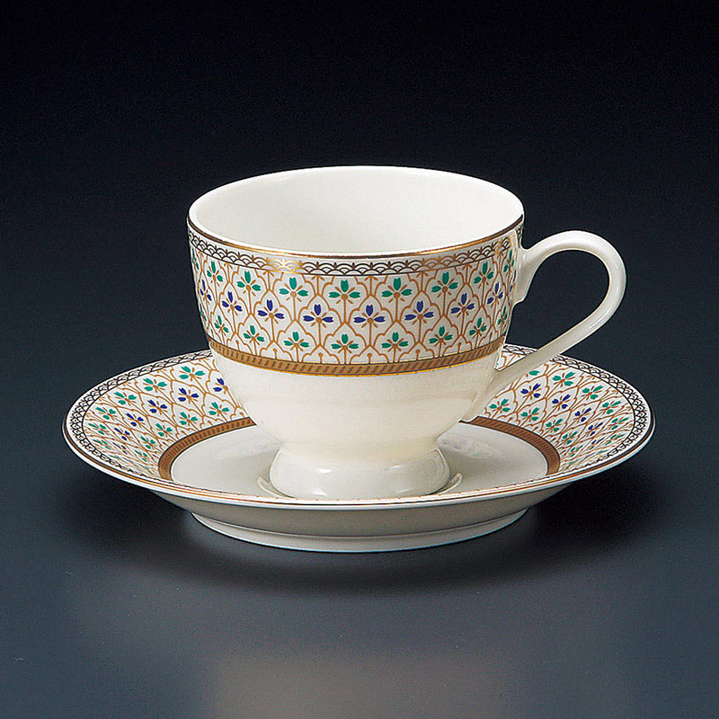 山万 65818-440 NBヴィオラコーヒー碗皿 1個(ご注文単位1個)【直送品】