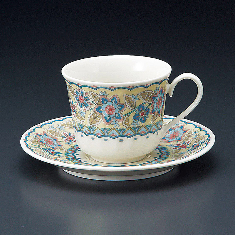 山万 65924-400 ペルシャNBコーヒー碗皿 1個（ご注文単位1個）【直送品】