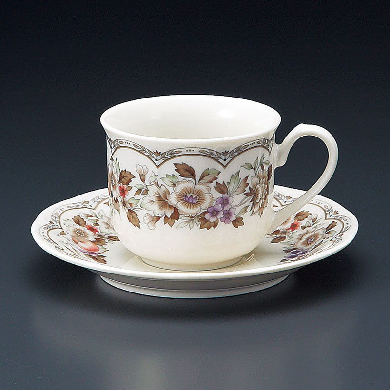 山万 65933-400 フルーツNBコーヒー碗皿 1個（ご注文単位1個）【直送品】