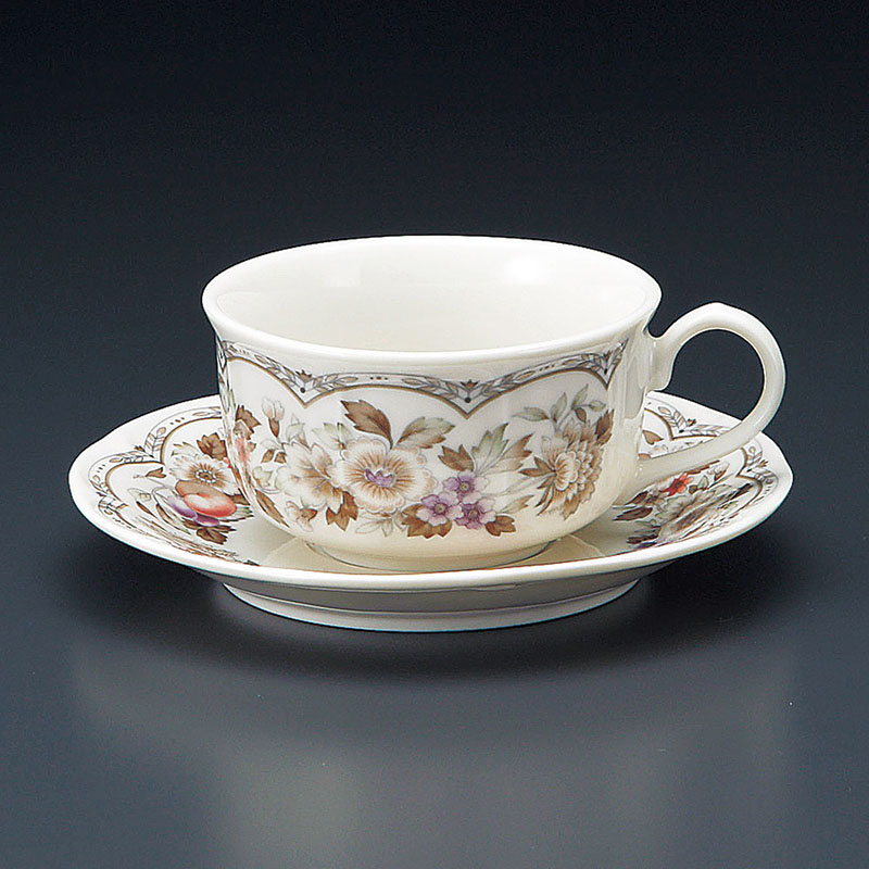 山万 65936-400 フルーツNB紅茶碗皿 1個（ご注文単位1個）【直送品】